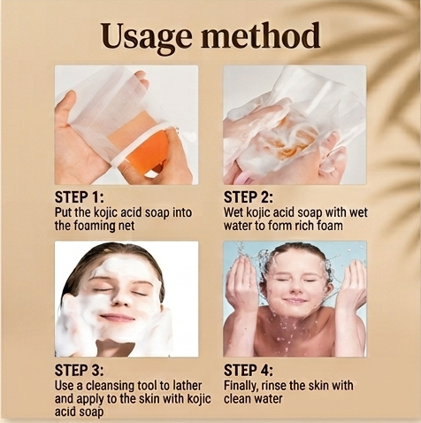 LumiBar™ - Kojic Acid & Turmeric Skin Hydrating Soap Bar (100g)